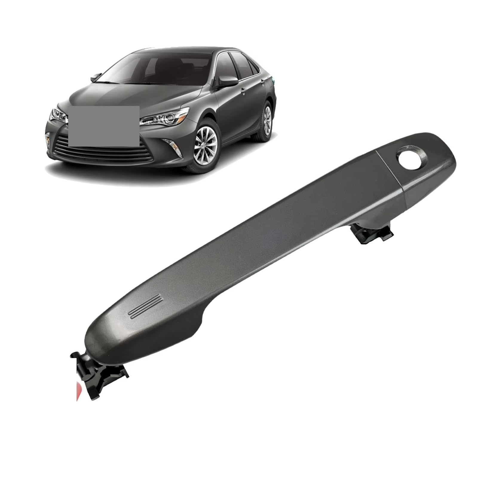 Ksjosji Gray Interior Door Grab Handle Car Front Left Driver Side Exterior Door Handle For Toyota For Camry 2012-2017 6921106090 6921706370C0 Interior Door Handle Replacement(Gray)