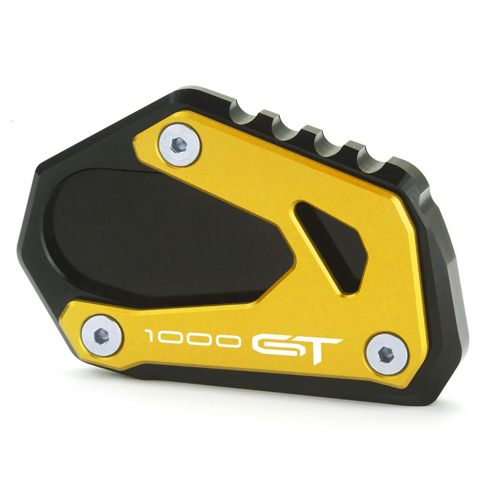 Modeer Per Suzuki GSX-S 1000GT 2022-2023 Moto CNC Supporto Piastra di estensione Cavalletto laterale Stand Pad gsxs 1000 gt gsxs1000gt accessori (oro)