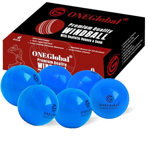 Balles de cricket souples pour jouer dans le jardin ou en gymnase fermé