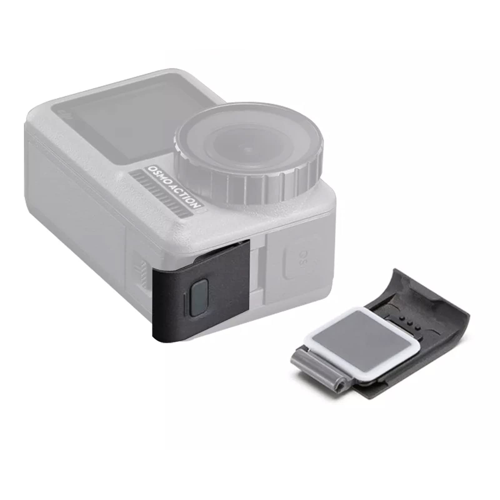Amazon | DJI Osmoアクションカメラ用USB-CおよびmicroSDポートカバー