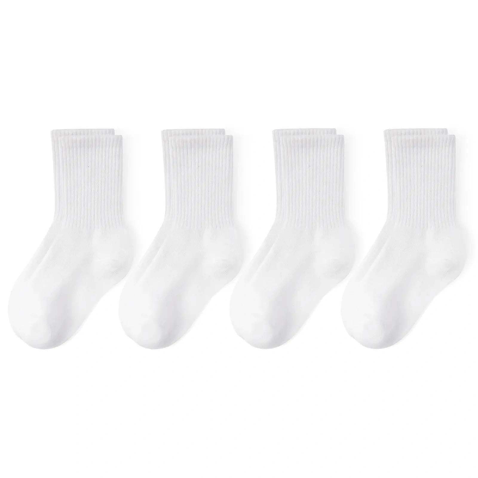 Baby Toddler Essentials Non-Slip Crew Socks for Unisex Boys Girls