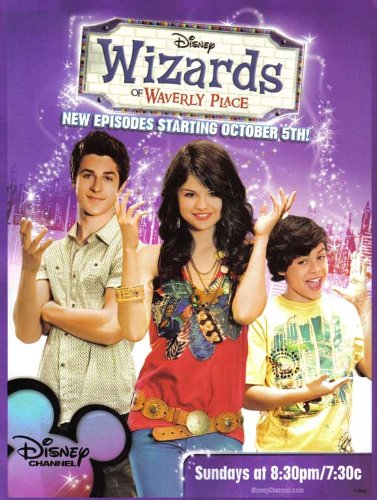 Wizards of Waverly Place (TV) Poster Movie B 11x17 Selena Gomez David Henrie Jake T. Austin MasterPoster Print, 11x17