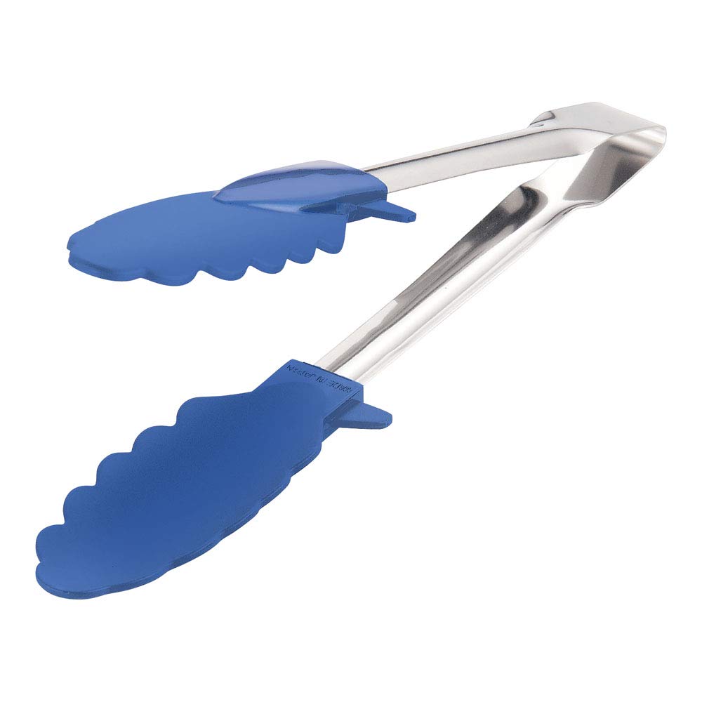 Endo Shoji BTVK802 Tongs, Commercial Use, 7.1 inches (18 cm), Blue, 66 Nylon,