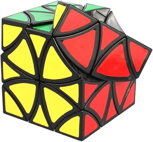Miniatura 3 de Cubo de rompecabezas de helicóptero, rompecabezas de mariposa, helicóptero Twisty Speed Cube Puzzle juguete, entrenador cerebral, negro