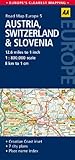 Road Map Austria, Switzerland & Slovenia (Road Map Europe)