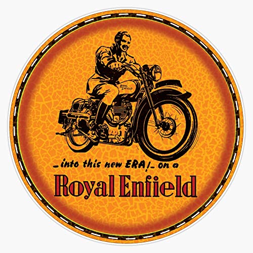 Vision Signs Royal Enfield Motorcycles Sticker Bumper Sticker Vinyl Decal 5''
