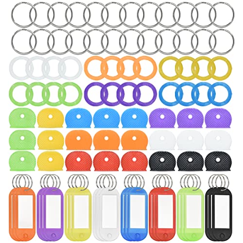 Capuchons de clés en silicone pour l'organisation quotidienne des trousseaux de famille