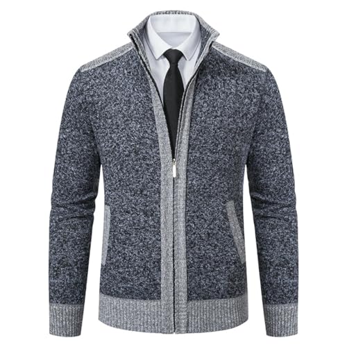 Suéter de punto para hombre ideal para los paseos de invierno y días fríos de otoño
