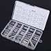 Split Cotter Pins, 150Pcs 15 Kinds 304 Stainless Steel Split Cotter Pins Kit M1 M3