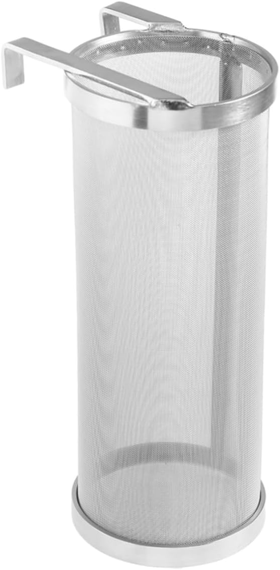 Stainless Steel Beer Filter Strainer for Brewing Fine Mesh Design to Keep and Debris Out and Easy to Clean for Craft Beer and Brewing