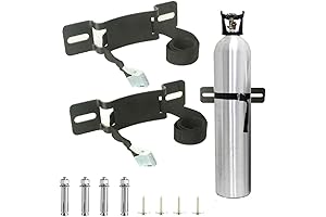 Space-Saving Softner Holder with Safety Chain