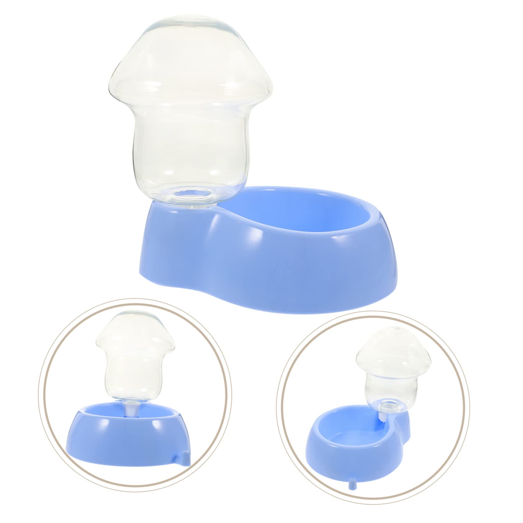 COLLBATH 3sätze Automatischer Transparenter Wasserspender Für Haustiere Kunststoff Trinknapf Für Hunde Und Katzen Einfach Zu Reinigen Für Und Unterwegs
