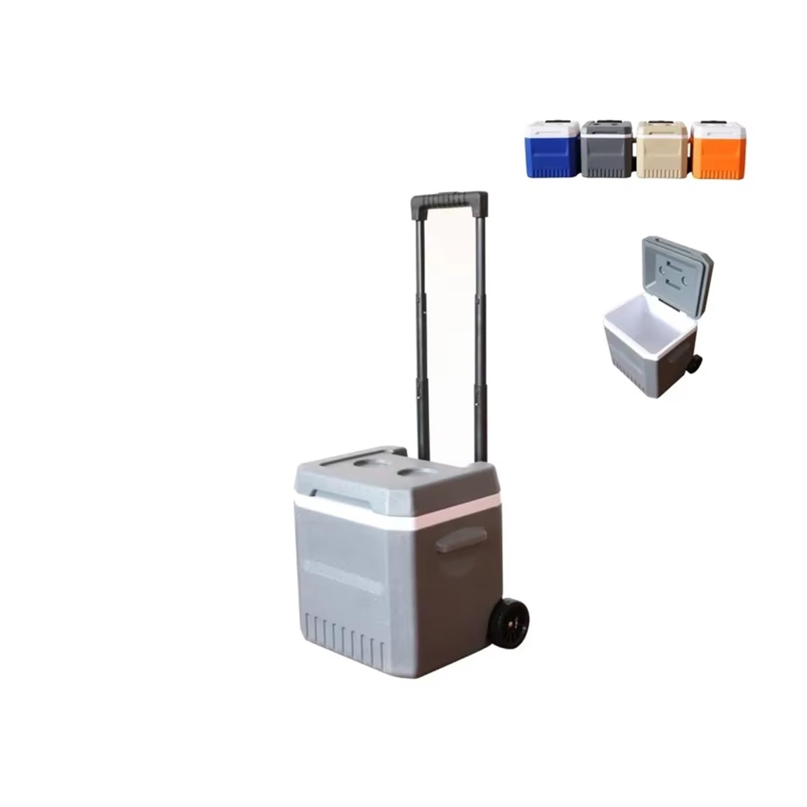 Borsa Frigo Portatile per Picnic Scatola coibentata con ruote 18 litri