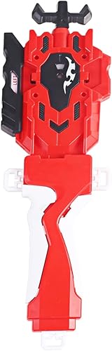 Lanzador y agarre lanzador bidireccional Sparking LeftRight LR compatible con todas las series Bey Burst Bey Battling-Red Lanzador y agarre lanzador bidireccional Sparking LeftRight LR compatible con todas las series Bey Burst Bey Battling-Red