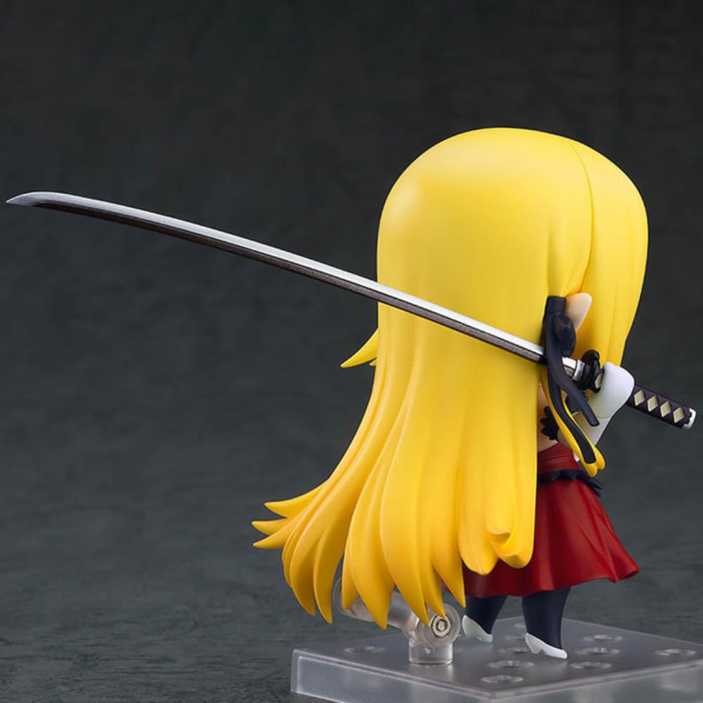 Anime ruchoma figurka z wymiennymi akcesoriami Oshino Shinobu, model z PCW, 10 cm, mini kolekcjonerska dekoracja, prezent dla fanów anime