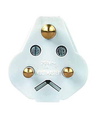ACDC Dynamics 5A Std Plug Top, White : Amazon.co.za: DIY & Tools