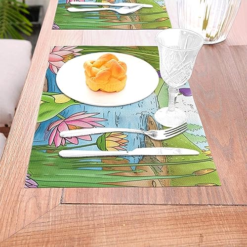 Sets de table résistants à la chaleur pour repas de fête et hôtel