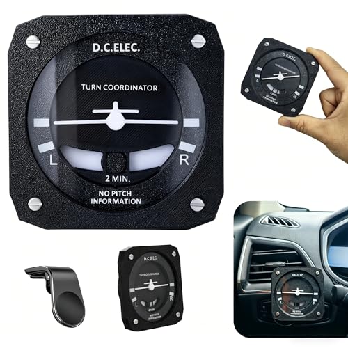 Pilot Gifts Turn Coordinator model for Car Vent,Aviation Gift of Flight school, Airplane...