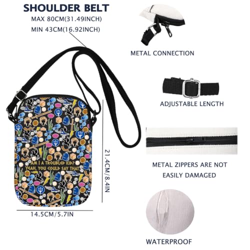 Image of Percy J Merch Crossbody Bag Percy Movie Gift C H Greek Mythology Gift