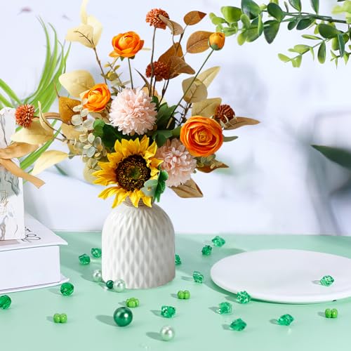 Centre de table Saint-Patrick : résolvez le manque d'idées avec nos 190 trèfles et perles pour vase - 4