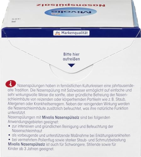 Nasenspülsalz Das Gesunde Plus, 1 x 60 Beutel Medizinprodukt