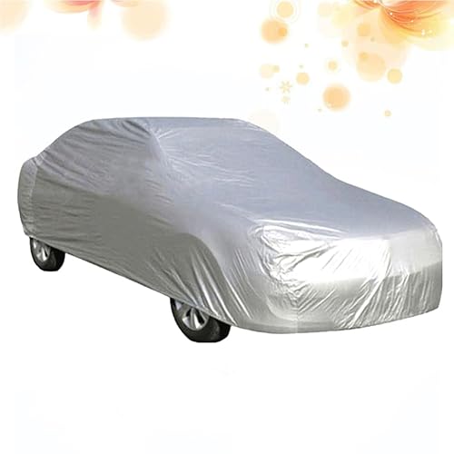 MAGICLULU Couverture De Argentée Bâche De Protection Solaire Et Poussière pour Voitures Usage Intérieur Et Extérieur Protection Eau Et Pluie Matériau Durable
