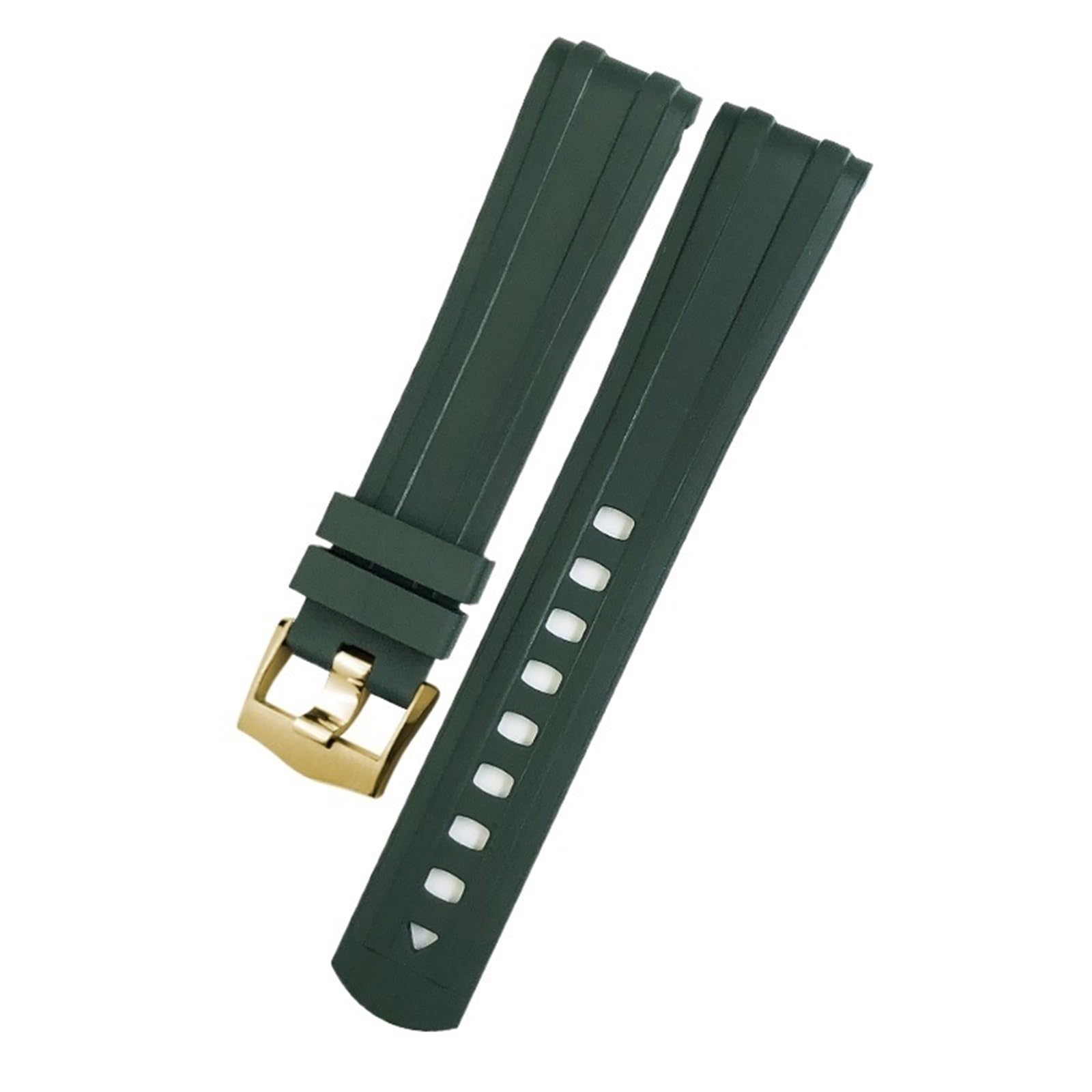 20mm 21mm 19mm Fluorowany silikonowy pasek do zegarka do Omega New Seamaster Diver 300 czarny niebieski miękki pasek do zegarka, Kolor: wielokolorowe, 20mm
