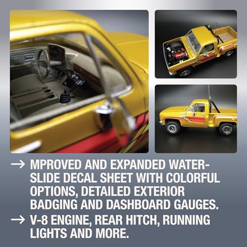 Modelo a escala MPC Chevy Stepside Pickup 1:25 miniatura 3
