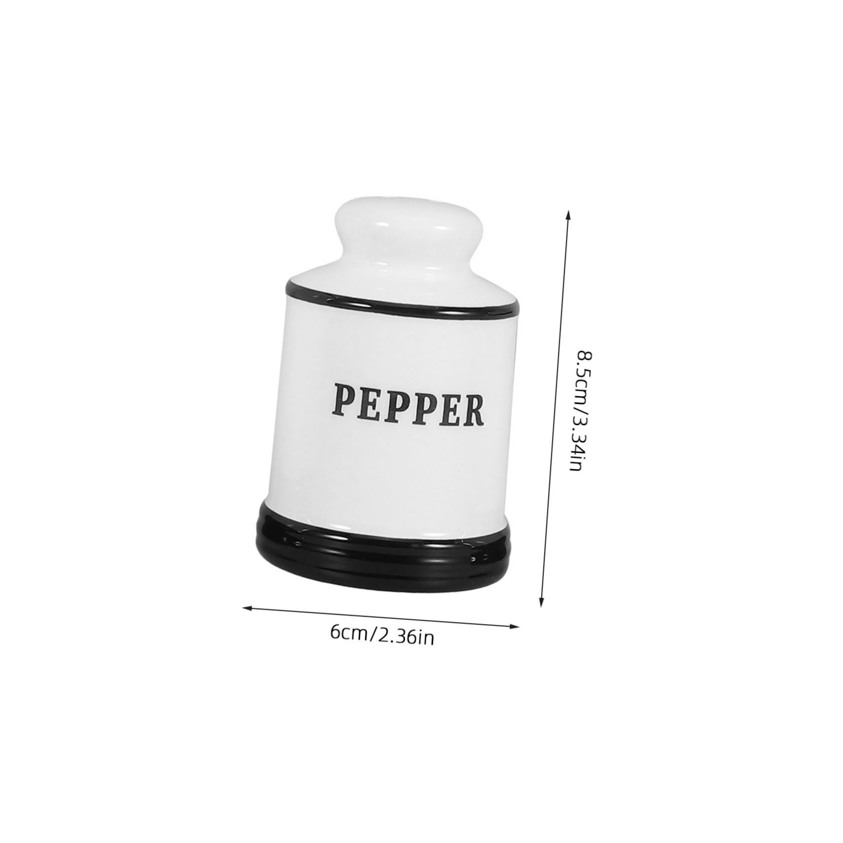PRETYZOOM 4piezas Frascos De Condimentos De Cerámica Dispensador De Sal y Pimienta Para Cocina Recipiente Multifuncional Para Aceite Vinagre y Especias Para Decoración De Cocina y