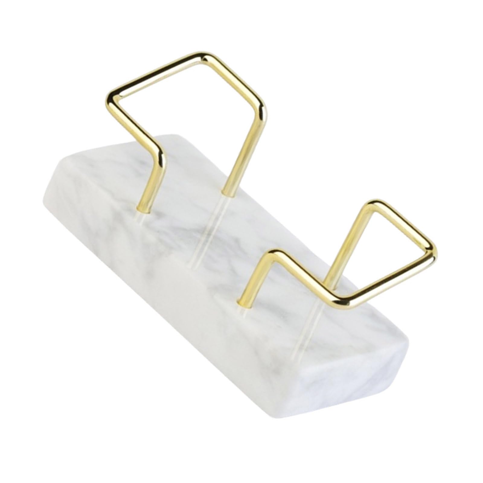 Wayfadacc Name Cards Stand Business Card Holders Marble Card Holders Business Stand For Home Office School Marble Desktop Display