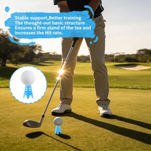 Tees de golf pour tapis d'intérieur et accessoires de simulation de pratique
