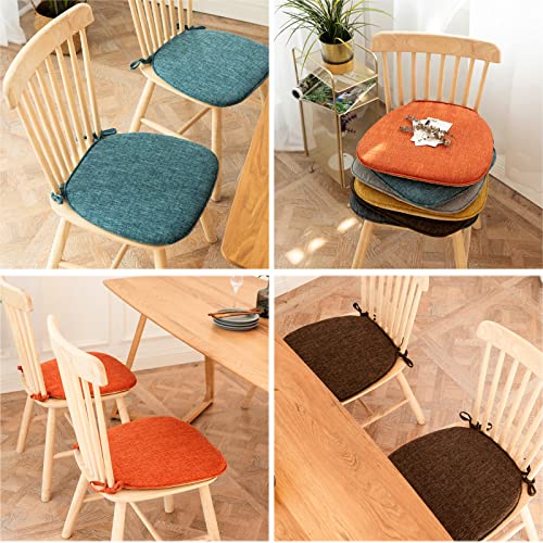 Coussin de chaise déhoussable et lavable en forme de U - 8