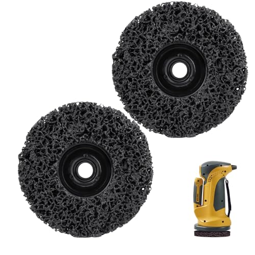 0513041 4-1/2 Inch Paint Eater Replacement Discs (2 Pack) - for Wagnerr Rotating Palm Sanders Heavy-Duty Spun-Fiber Discs for Paint/Rust/Varnish Removal Gentle on Surfaces