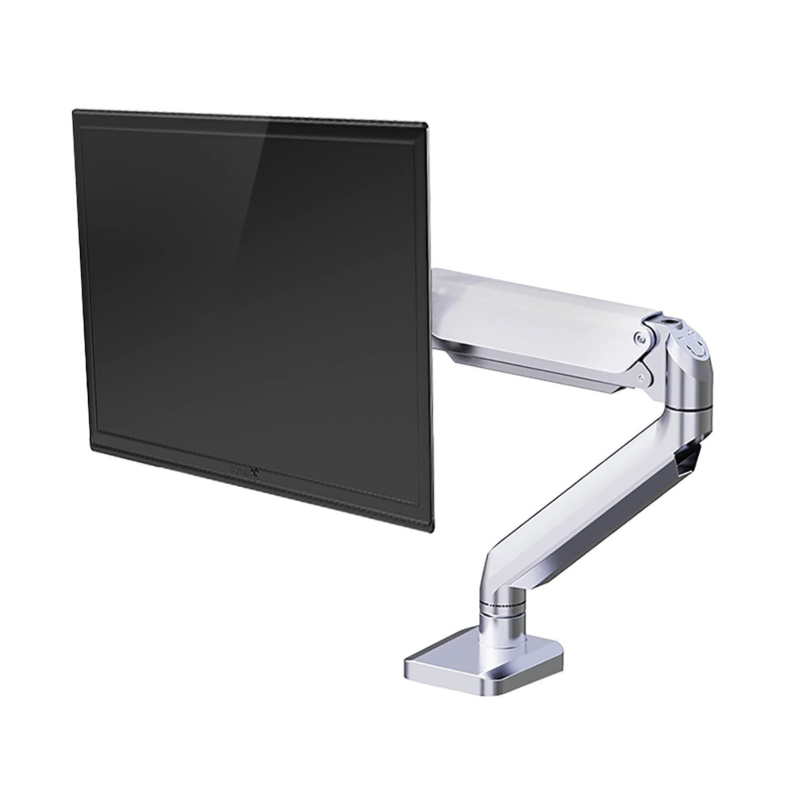 asdchZen Monitor Mount,Articulating Gas Spring Monitor Arm,Monitor Stand Mount Fits Most 13-32Inch Monitors Up To 22Lbs/10Kg,Max 100X100Mm,A