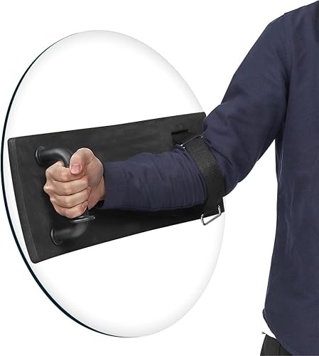 Miniatura 3 de Shindn Escudo portátil de seguridad y supervivencia para brazo de metal de acero Sheild Escudos multifunción