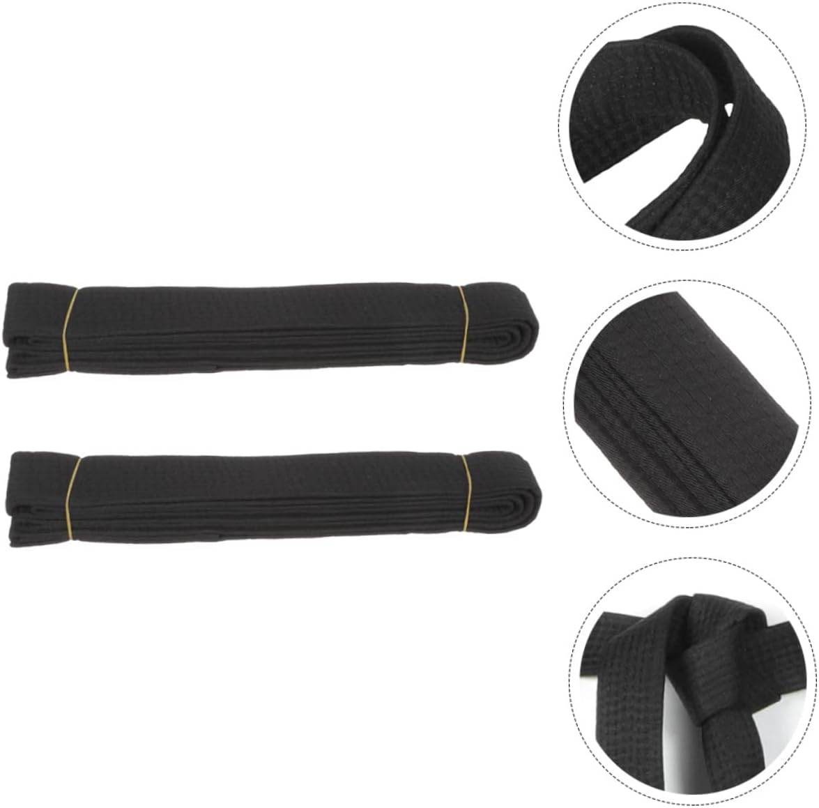 Karate Training Belt for Adults Comfortable Durable Martial Arts Waist Belt for Taekwondo Replacement