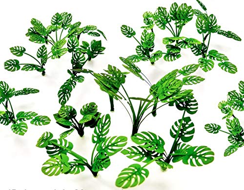 Greenstuff World GSWD-10368 Diorama Paper Plants Monstera Hobby Material
