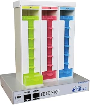 Amazon.co.jp: 自動服薬支援機『コッくんお薬よ～』3棟式（朝・昼・夜