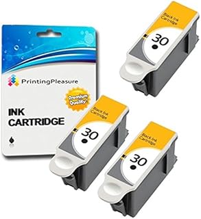 3 XL BLACK Compatible Kodak 30XL Printer Ink Cartridges for Kodak ESP C100, C110, C115, C300, C310, C315, C330, C360, 1.2, 3.2, 3.2S, Office 2100, 2150, 2170 AIO, Hero 2.2, 3.1, 4.2, 5.1 | 30B