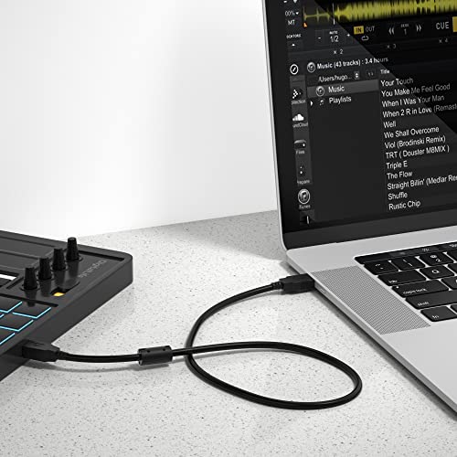 DigitalLife U2AMBM1 USB TypeA to B MIDI Interface Converter Cable