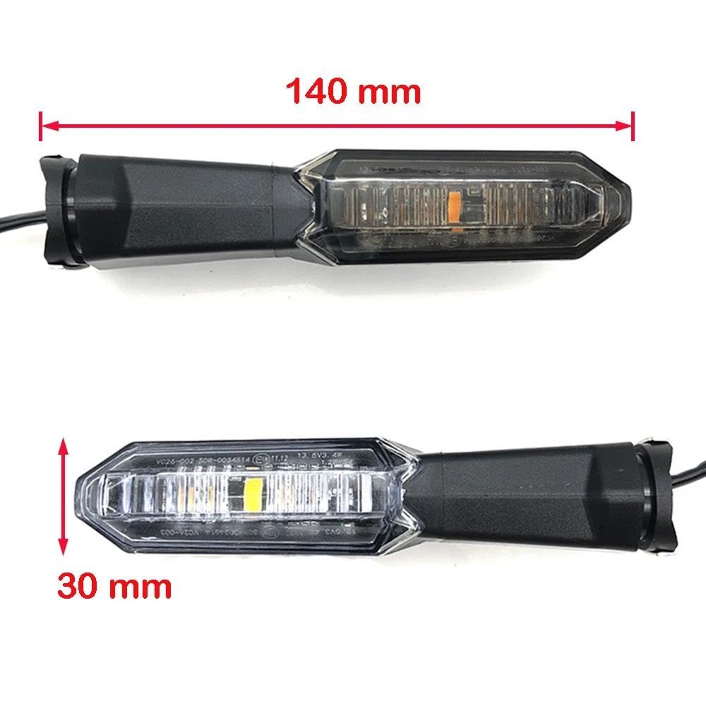 Amazon.co.jp: オートバイ フロント ウィンカー LED インジケーター