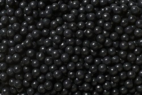 Sweetworks Candy Pearls Regular, Black, 2 Pound