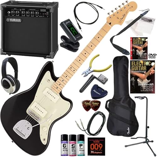�y�Z�b�g�i�zFENDER �G���L�M�^�[���S�ғ��� ���{���W���Y�}�X�^�[ GA15II�������Ă�20�_�Z�b�g Made in Japan Hybrid II Jazzmaster/BLK/M�i�u���b�N/���C�v���w�j