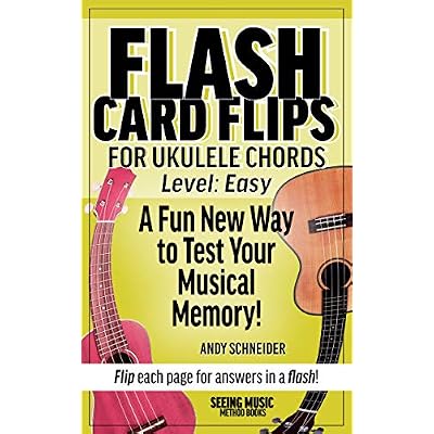Flash Card Flips for Ukulele Chords - Level: Easy