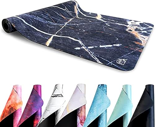 Casa Fit Premium Yogamatte - Rutschfeste Fitnessmatte für Yoga,...