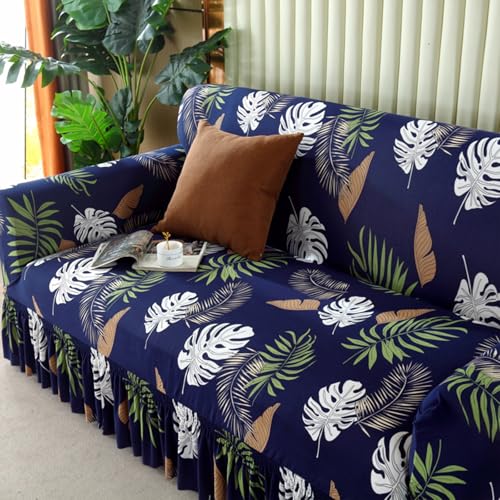 Housse de canapé universel super stretch : protège-meuble imprimé