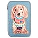 Produktbild Depesche 12561 TOPModel City Girls - Gefüllte 3-Fach Federtasche mit Hunde Motiv, Federmäppchen mit Buntstiften, Lineal, Schere uvm.