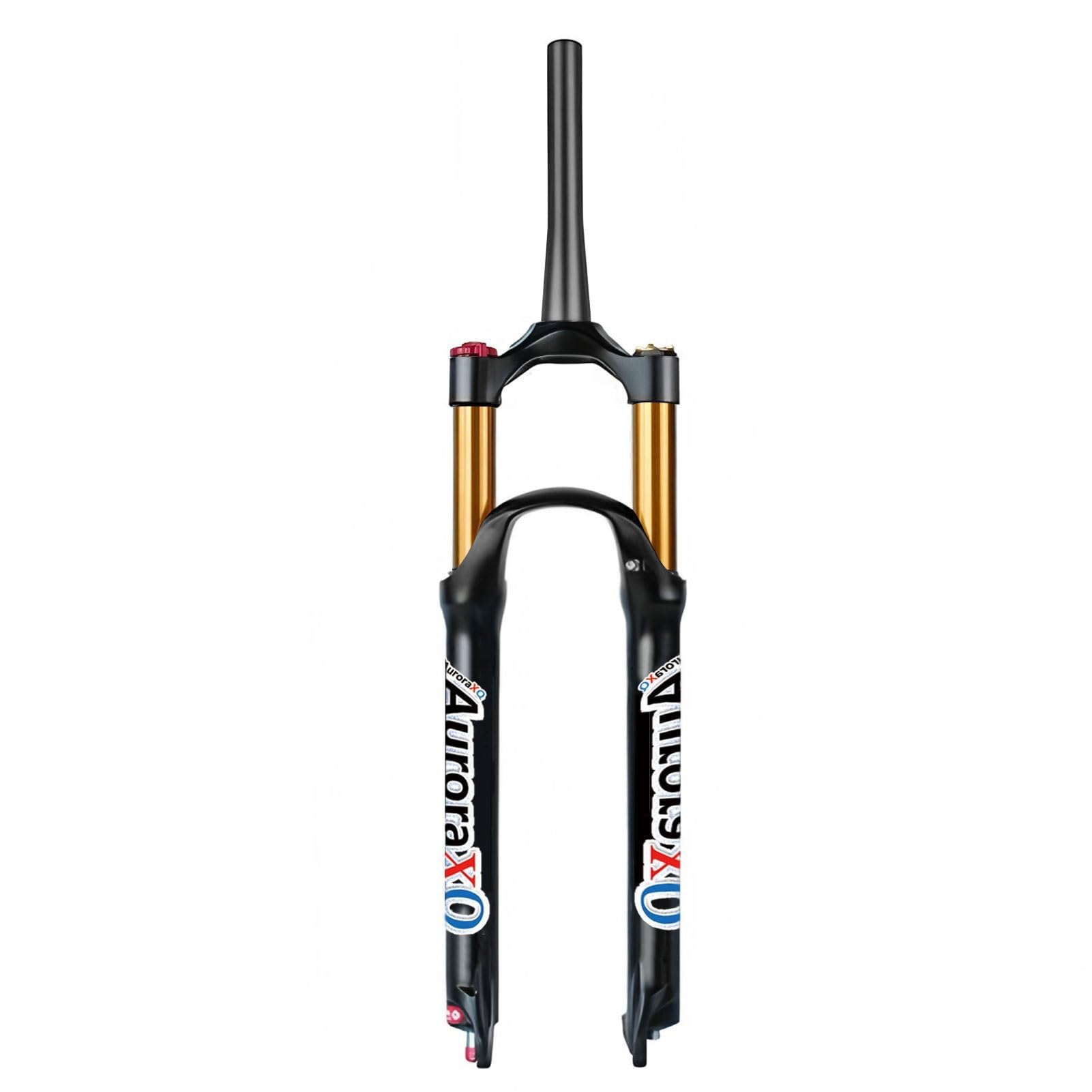 Fourche de VTT pneumatique AuroraXQ pivot conique noir haut de gamme