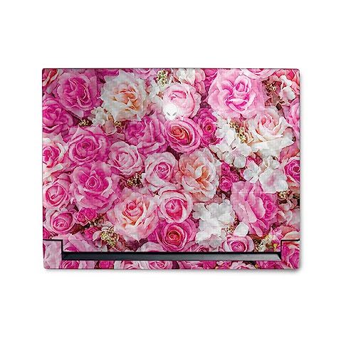 Image of MightySkins Carbon Fiber Skin Compatible with Alienware M18 R1 (2023) Full Wrap Kit - Bed of Roses | Protective, Durable Textured Carbon Fiber Finish | Easy to Apply & Change Styles | Made in The USA