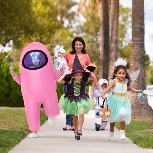 Disfraz inflable espacial para niños miniatura 6